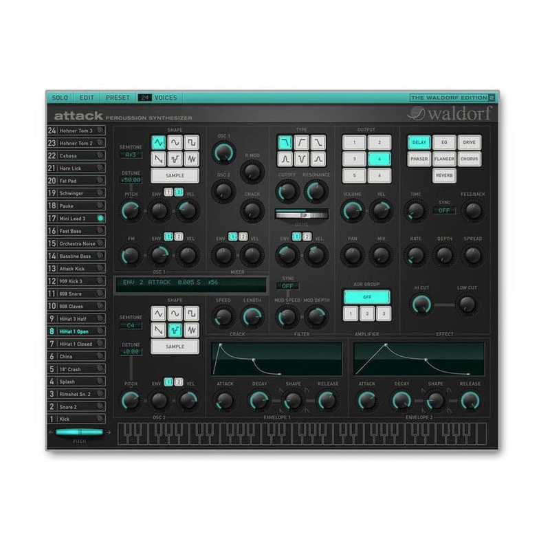 Waldorf Edition 2 - zestaw 3 kultowych wtyczek VST - 2