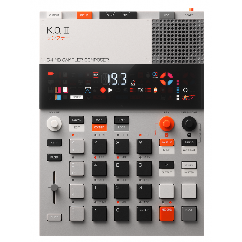 Teenage engineering EP-133 KO II - groovebox - 1