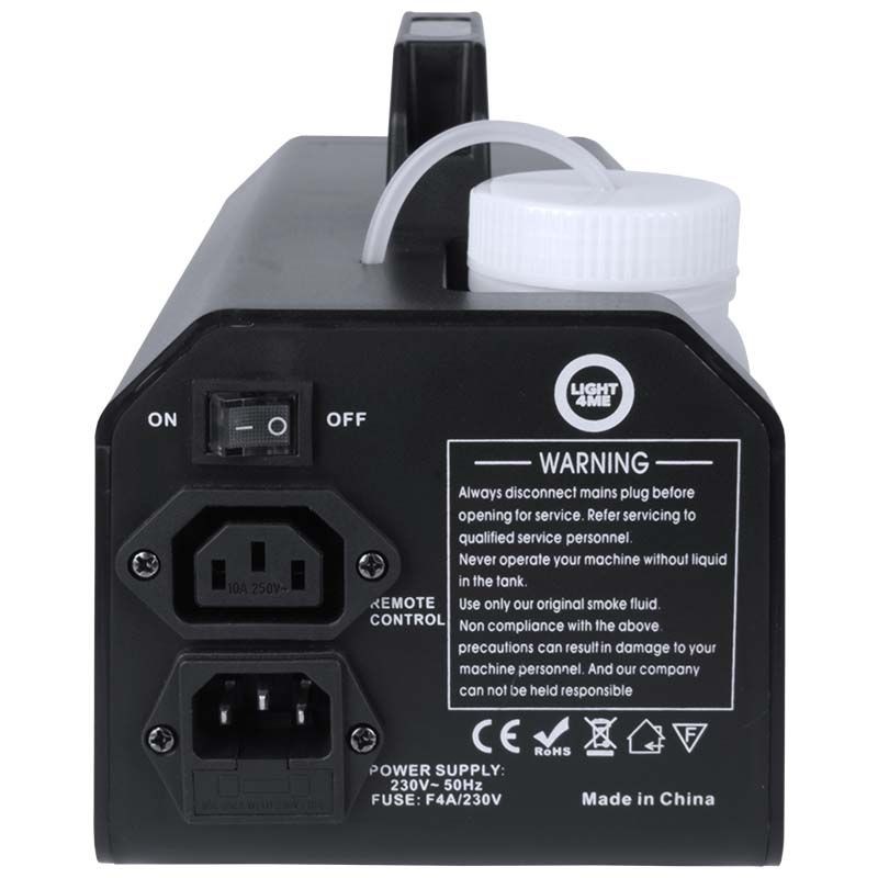 LIGHT4ME FOG 400 LED wytwornica dymu mała lekka wydajna - 7