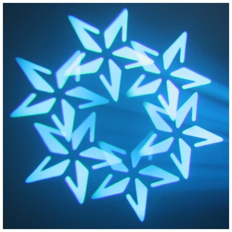 LIGHT4ME 100 SPOT RING - głowica ruchoma LED - 8