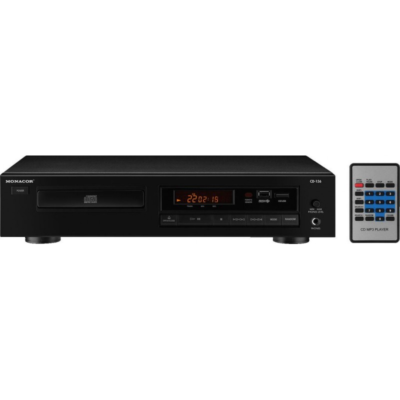 IMG STAGE LINE CD-156 - odtwarzacz CD/MP3 stereo - 1