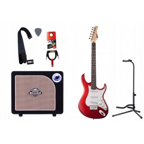 Gitara elektryczna + wzmacniacz 15W zestaw 1366 - 1