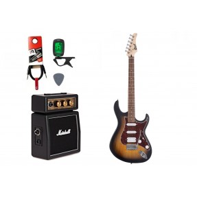 Gitara elektryczna + wzmacniacz 1W zestaw 1386 - 1