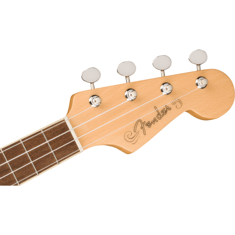 Fender Fullerton Jazzmaster Uke WF TP 3-Color Sunburst - Ukulele koncertowe - 6