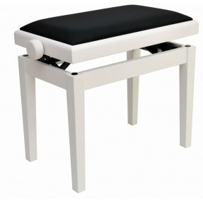 Ambra PB-4 - ława do pianina biały mat - 1