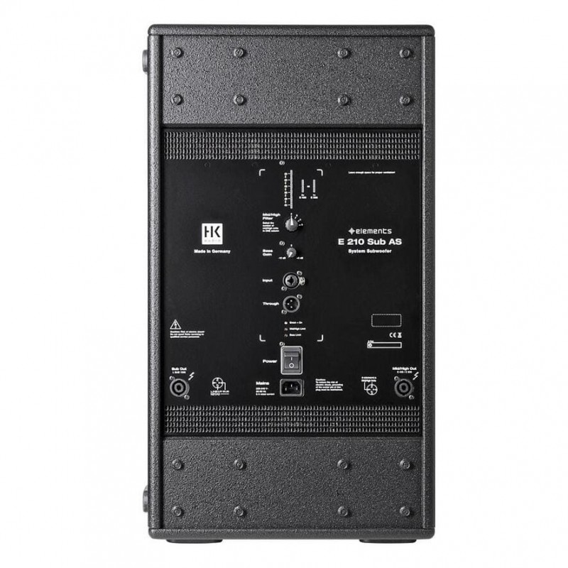 HK Audio Elements E210 SUB AS - subwoofer aktywny - 3