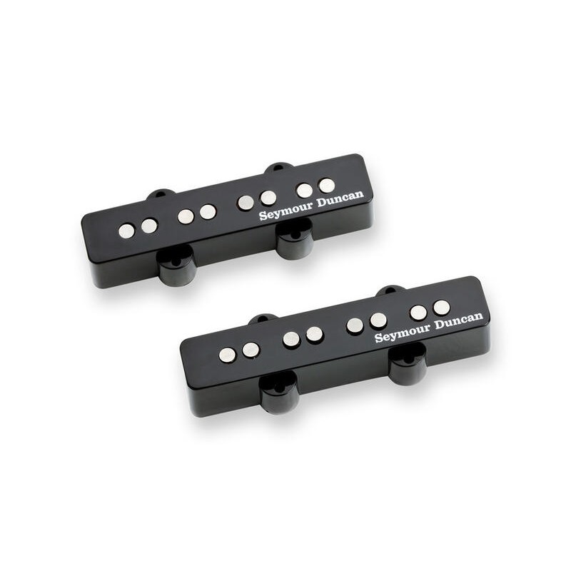 Seymour Duncan Hot Jazz Bass Pickup Set Black - przetworniki do gitary basowe - 1