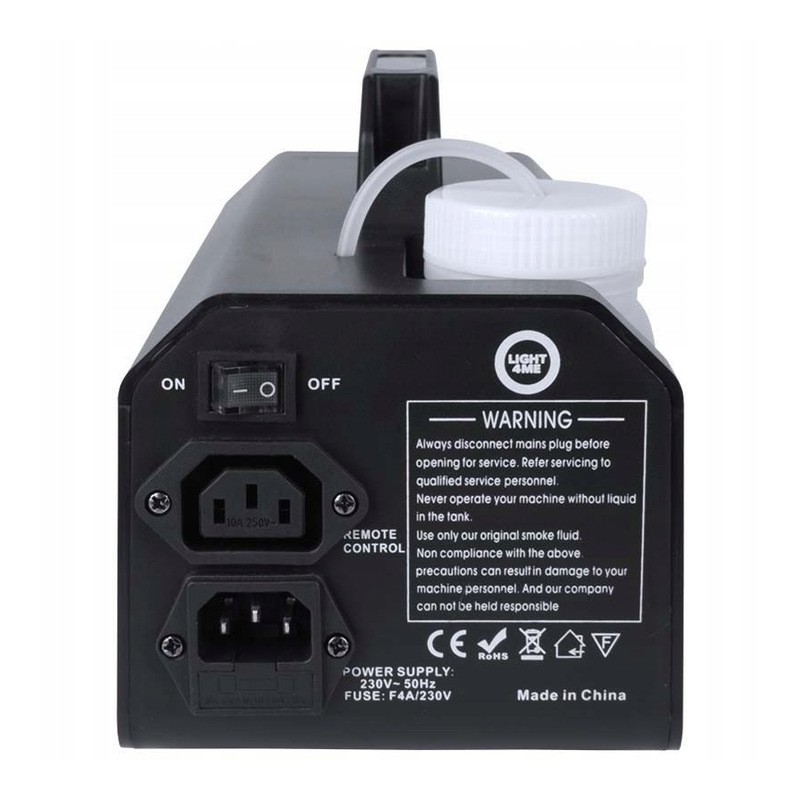 Wytwornica Dymu Light4Me Fog 400 LED + płyn 5L - 7