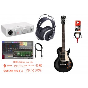 Zestaw do nagrywania gitary + interfejs + słuchawki 006 - 1