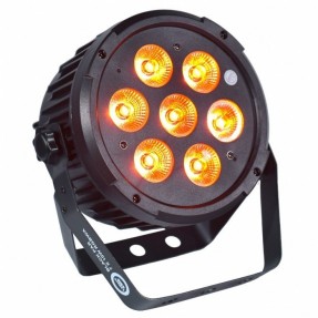 LIGHT4ME BLACK PAR 7x10W RGBWA - Par LED