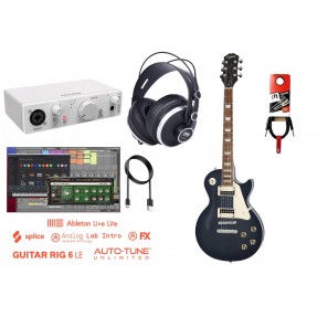 Zestaw do nagrywania gitary + interfejs + słuchawki 022 - 1