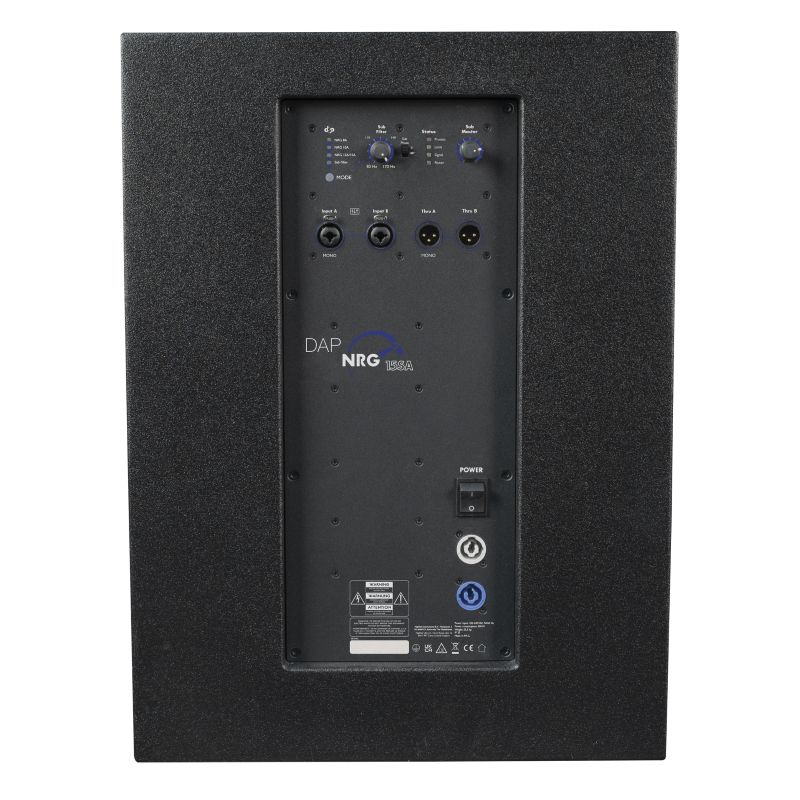 DAP Audio NRG-15SA - subwoofer aktywny - 2