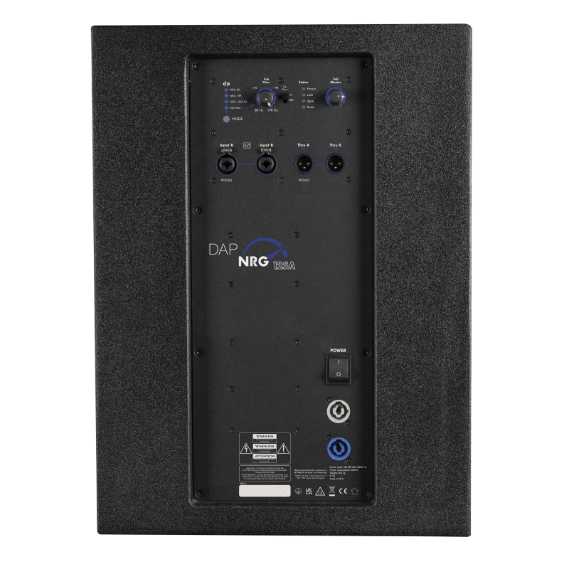 DAP Audio NRG-12SA - subwoofer aktywny - 3