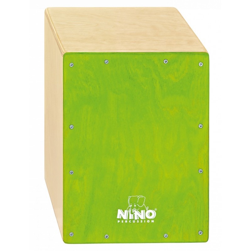 NINO Percussion Cajon Green - Cajon - 1