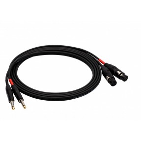 REDS AU5660 BX - Kabel 2 X Jack - 2 X XLR F 6M