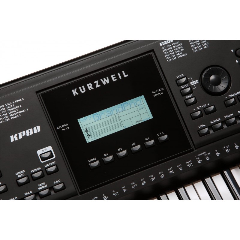 Kurzweil KP80 - Keyboard - 6