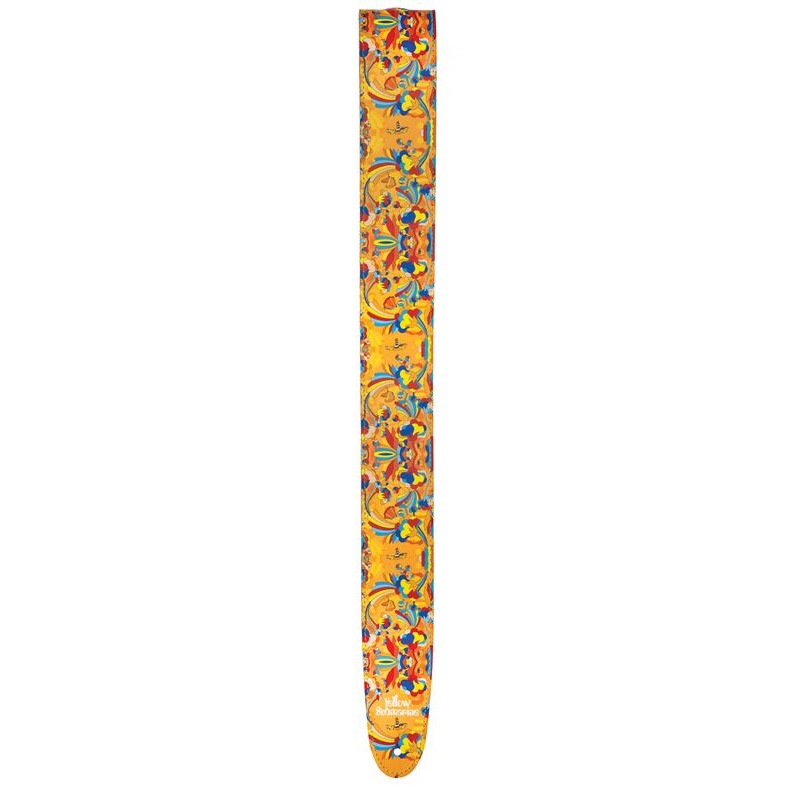 D'Addario Beatles Yellow Submarine 55th Anniversary Vinyl Guitar Strap, Primrose Prairie - pasek gitarowy - 2