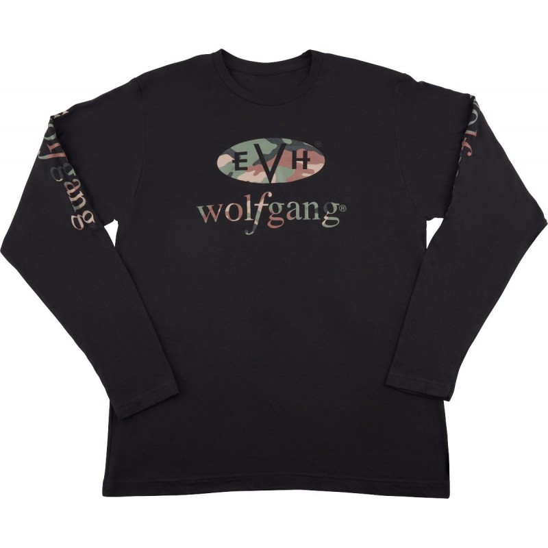 EVH T-shirt męski longsleeve Wolfgang czarny XL - 1