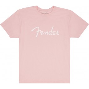 Fender T-shirt męski Spaghetti różowy S - 1