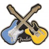 Fender Przypinka emaliowana Crossed Guitar - 1
