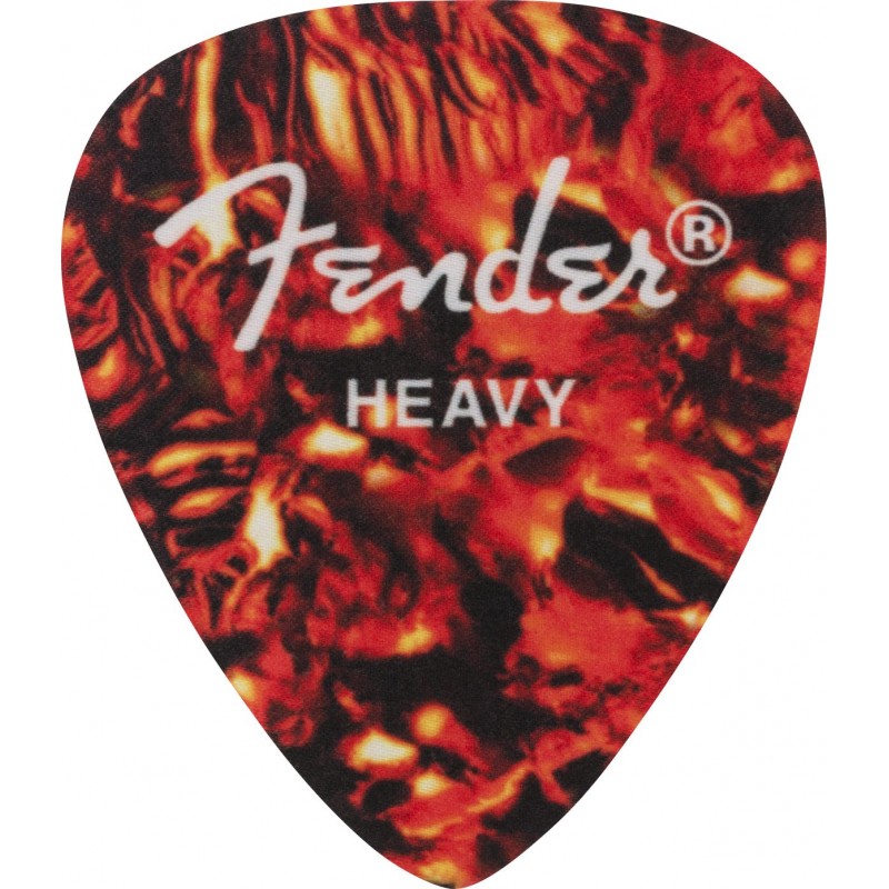 Fender Naszywka Heavy Pick, Tortoiseshell - 1