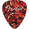 Fender Naszywka Heavy Pick, Tortoiseshell - 1
