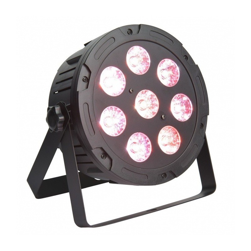 LIGHT4ME Quad PAR 8x10W MKII RGBW - par led slim