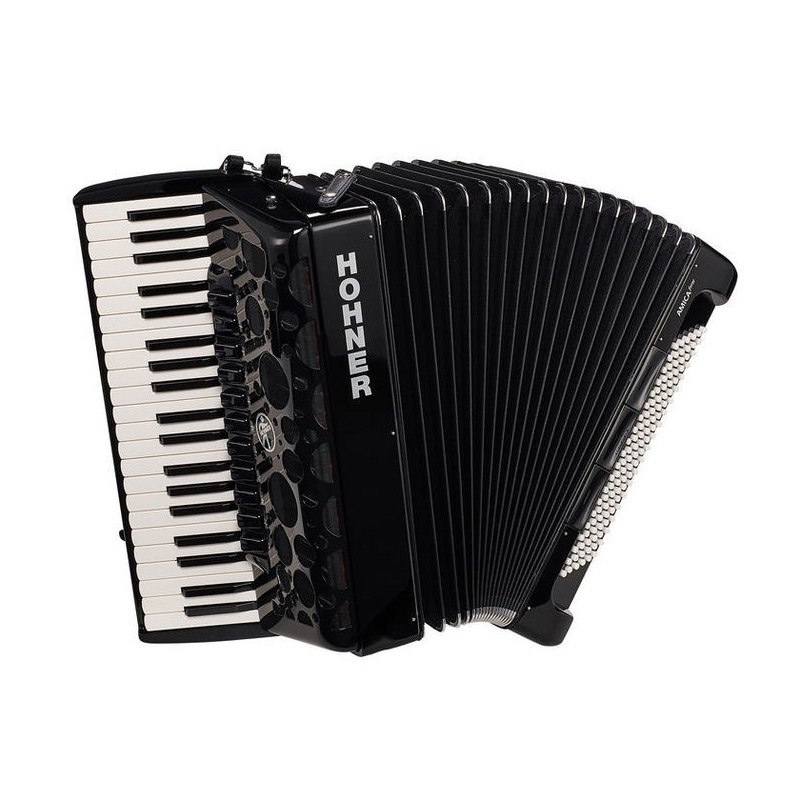 Hohner Amica IV 120 Czarny - akordeon klawiszowy