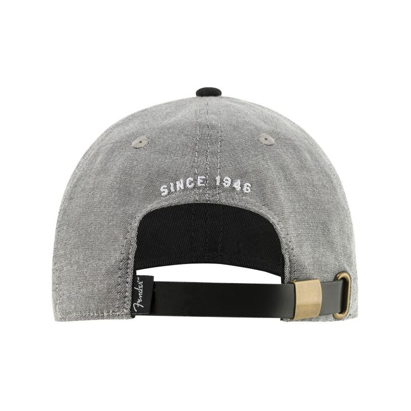 Fender Czapka z daszkiem szaro-czarna - 2