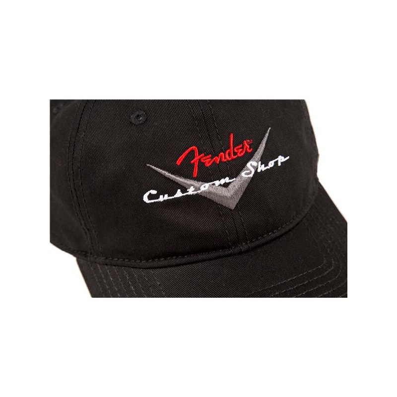 Fender Czapka z daszkiem Custom Shop czarna - 4