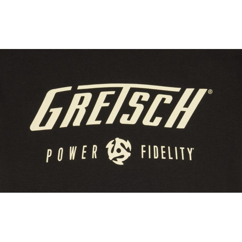 Gretsch T-shirt męski Power & Fidelity czarny L - 2