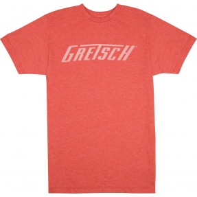 Gretsch T-shirt męski pomarańczowy M - 1
