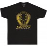 Gretsch T-shirt męski Headstock Pick czarny S - 1