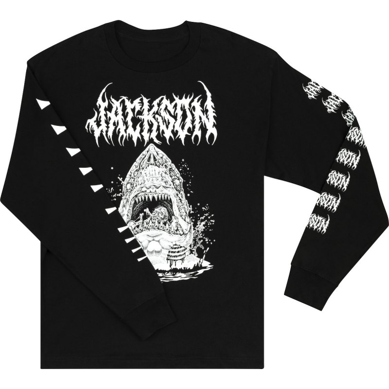 Jackson T-shirt męski Sharkrot czarny L - 2