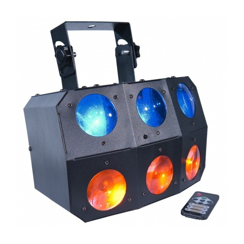 LIGHT4ME SIX EYE BEAM - mocny efekt beam LED + pilot