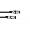 Omnitronic 3022075A - Kabel audio XLR męski - XLR męski 0,2 m - 1