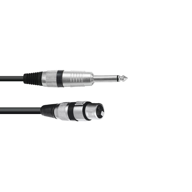 Omnitronic 3022516L - Kabel audio XLR żeński - Jack mono 6,3 mm 0,9 m - 1