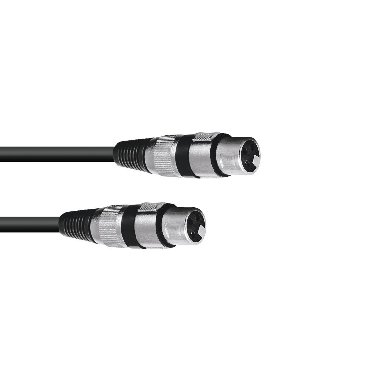 Omnitronic 3022075C - Kabel audio XLR żeński - XLR żeński 0,2 m - 1