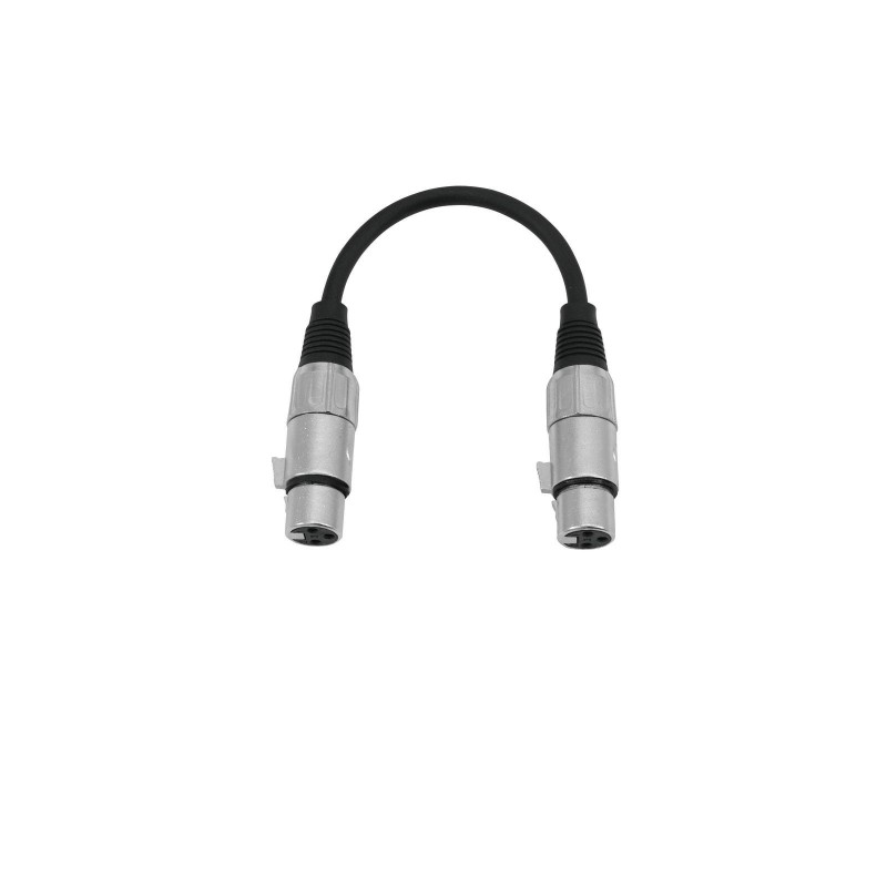 Omnitronic 3022075C - Kabel audio XLR żeński - XLR żeński 0,2 m - 2