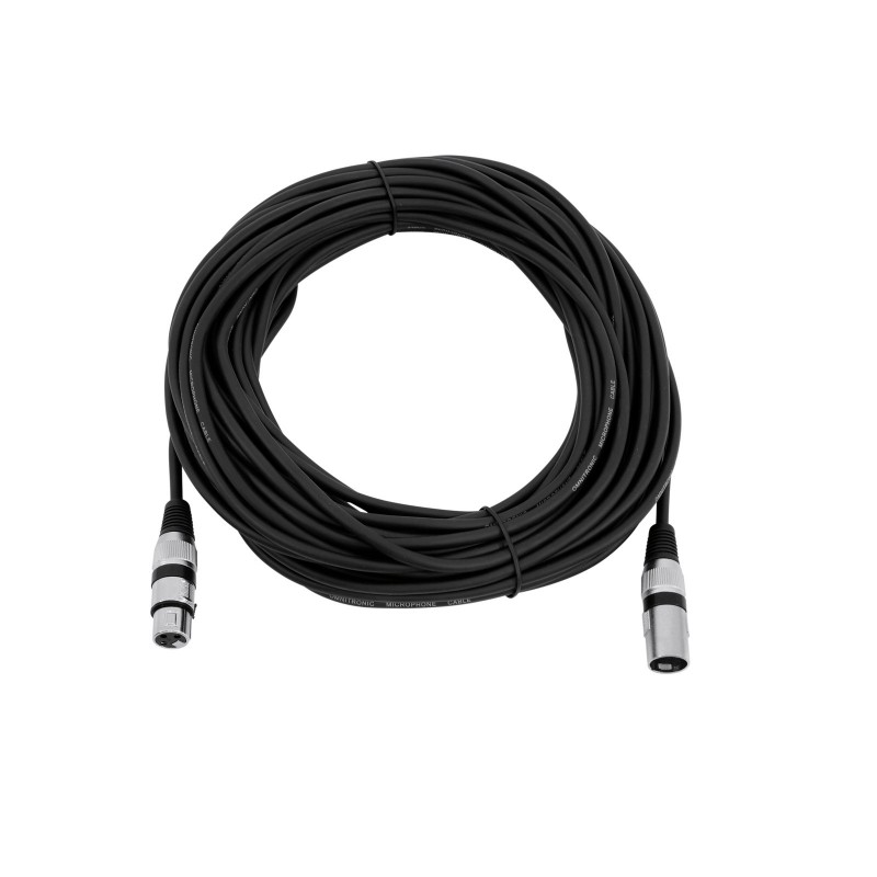 Omnitronic 3022058N - Kabel mikrofonowy XLR męski - XLR żeński 20 m - 2