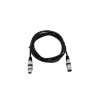 Omnitronic 3022047N - Kabel mikrofonowy XLR męski - XLR żeński 3 m - 2