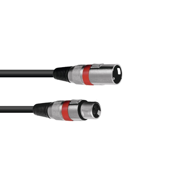 Omnitronic 3022050R - Kabel mikrofonowy XLR męski - XLR żeński 5 m - 1