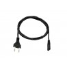 Omnitronic 3023540N - Kabel zasilający Euro 1,5m - 2