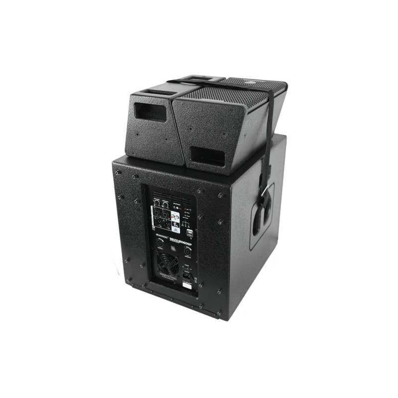 Omnitronic 11039060 - Zestaw nagłośnieniowy MAXX-1206DSP 2.1 - 2