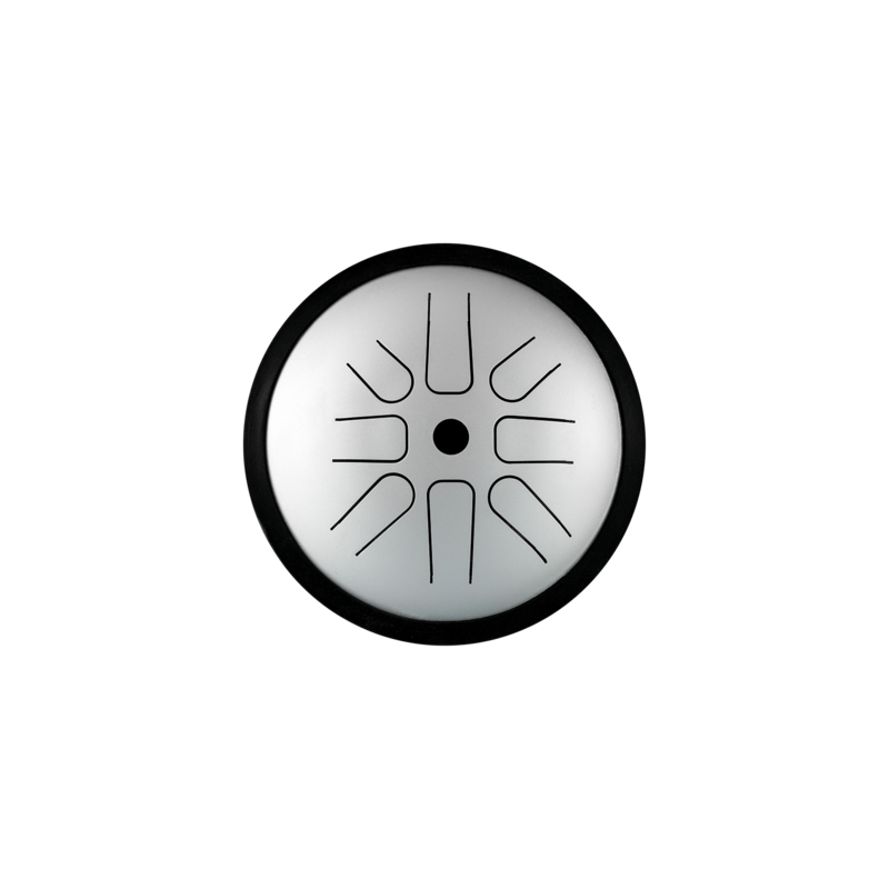 Hluru TP8-6-White - Tongue drum 6" 8 ton - 1