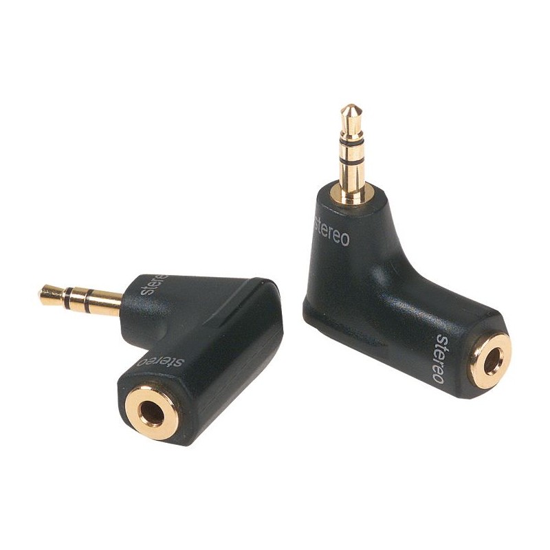 Adapter wtyczka stereo 3,5 mm - gniazdo stereo 3,5 mm - 1