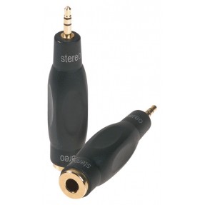 Adapter wtyczka stereo 3,5 mm - gniazdo stereo 6,3 mm - 1