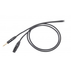 Kabel mikrofonowy mono Jack M - XLR F 10 m - 1