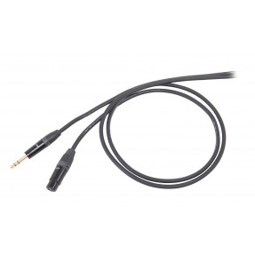 Kabel mikrofonowy stereo Jack M - XLR F 5 m - 1