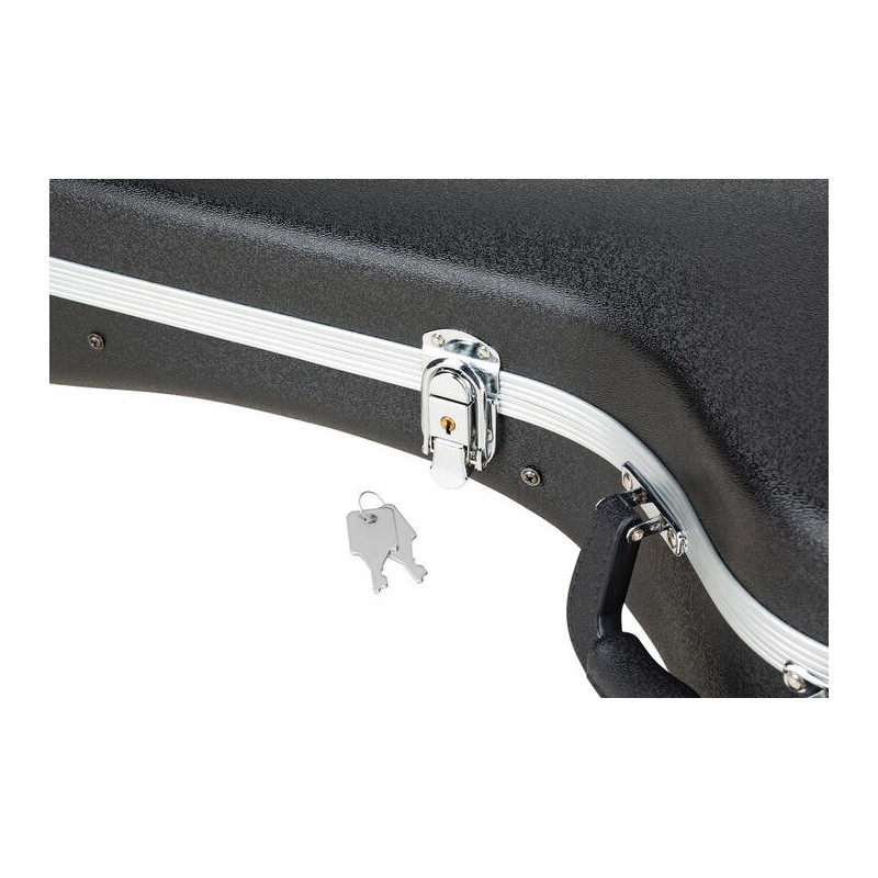 RockCase Acoustic Guitar ABS Case, Arched Lid, Curved - Futerał - 10